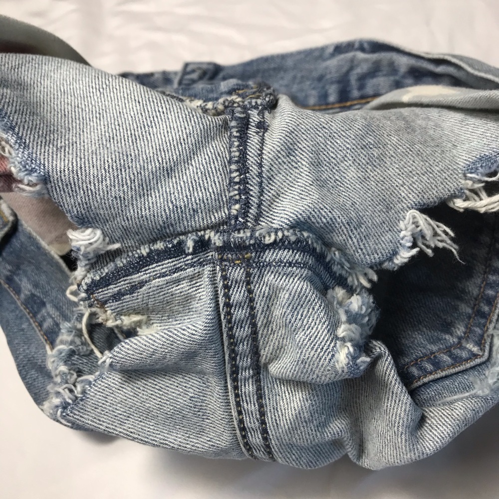 DENIM & SUPPLY RAULPH LAUREN Distressed Shorts 24 - Picture 7 of 9